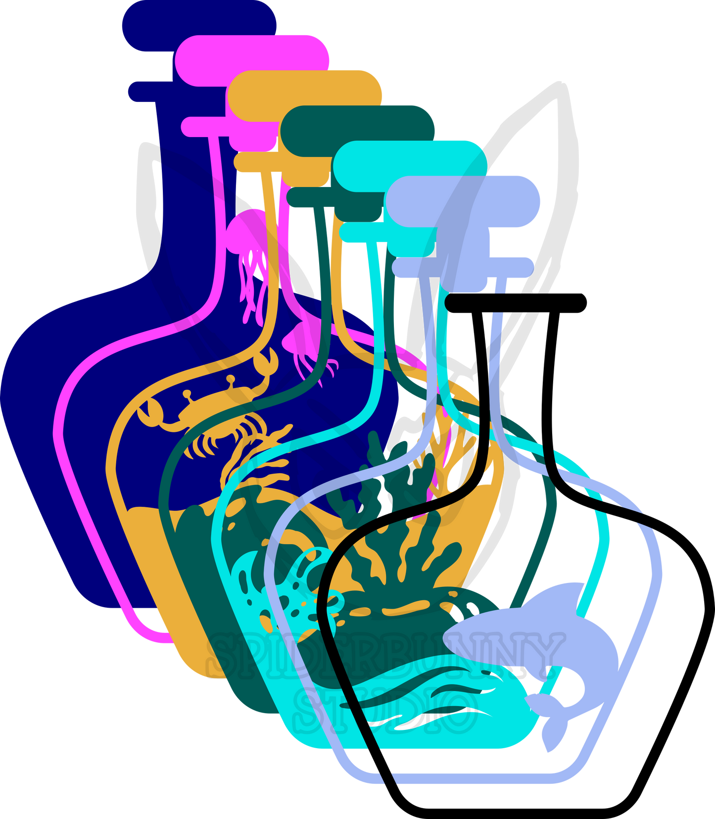 Shark in a Bottle Large