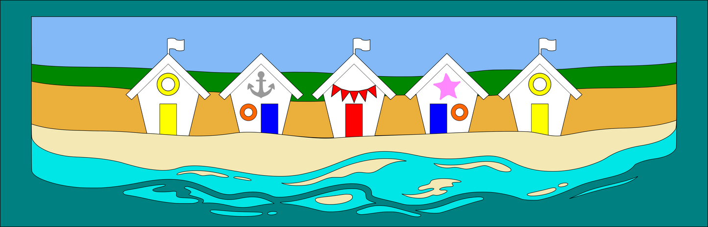 Beach Huts Large