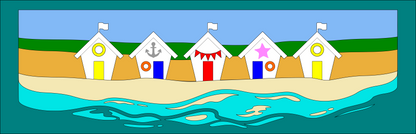 Beach Huts Large