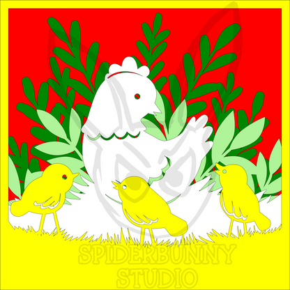 Chicken and Chicks Mini