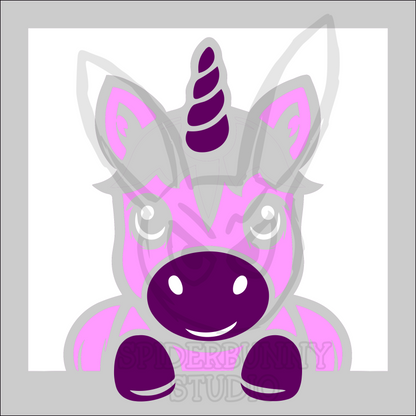 Unicorn Face Mini
