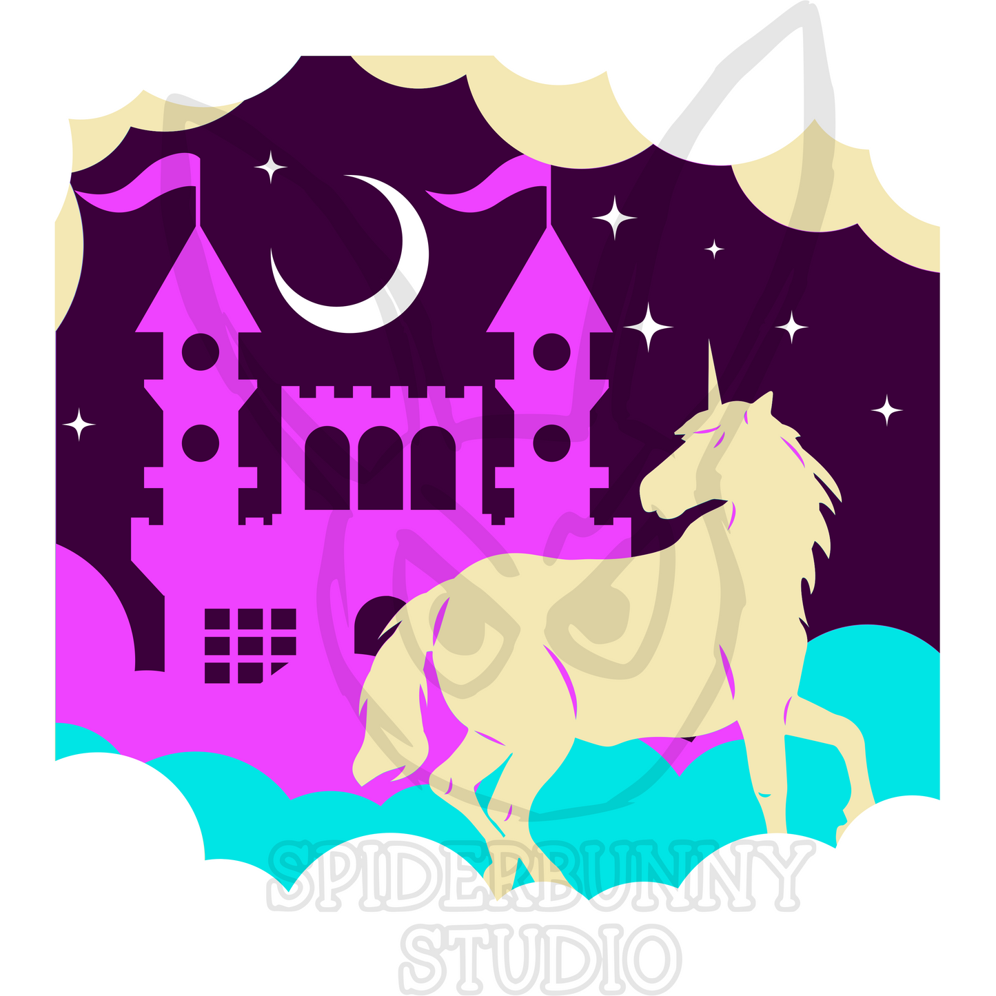 Unicorn and Castle