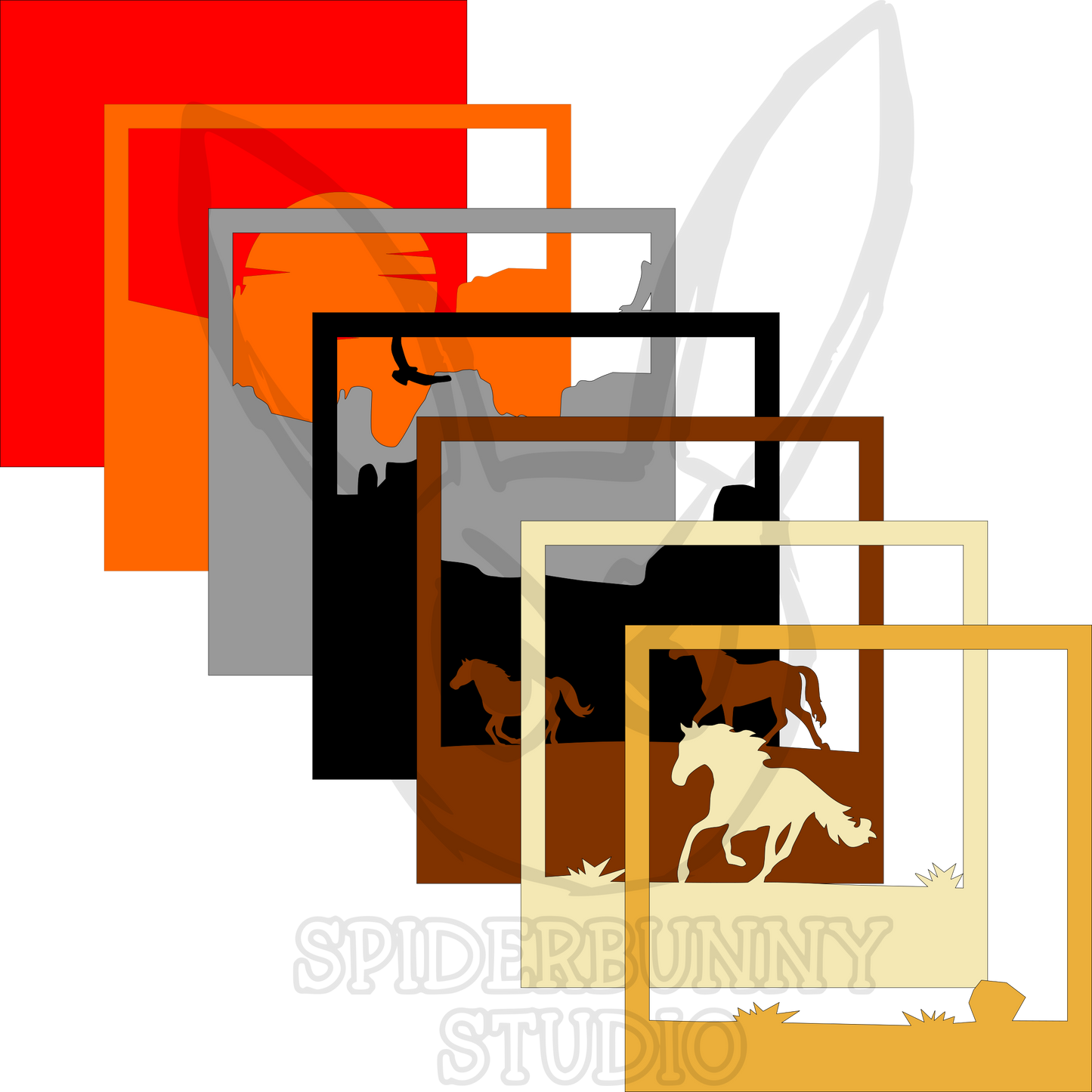 Running Horses
