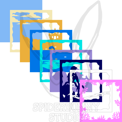 Mermaid with a Dolphin