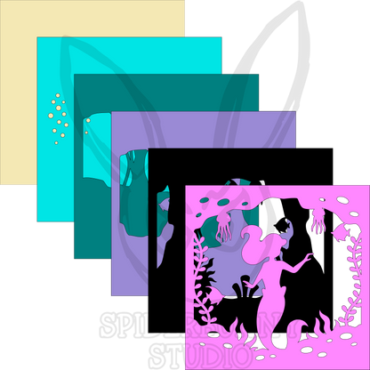 Mermaid in a Cave