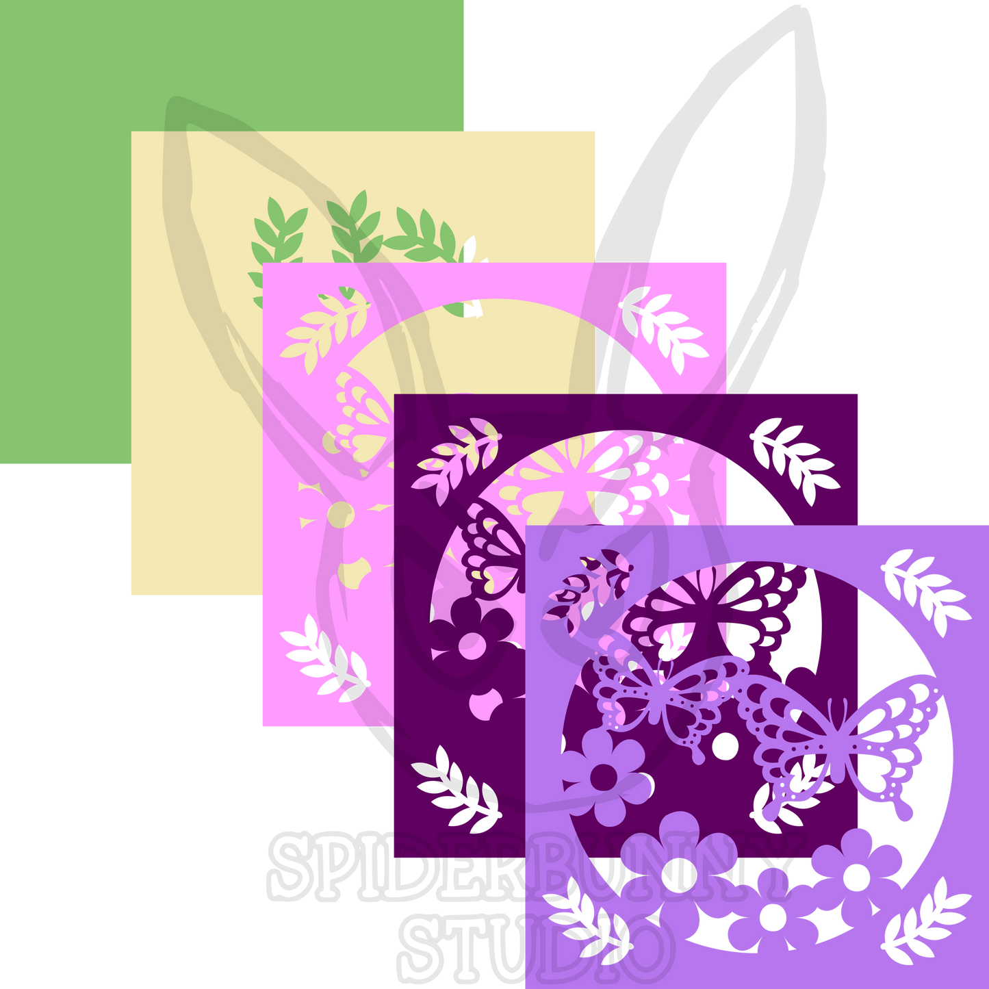 Flowers and Butterflies