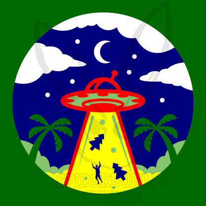 UFO Beaming Up