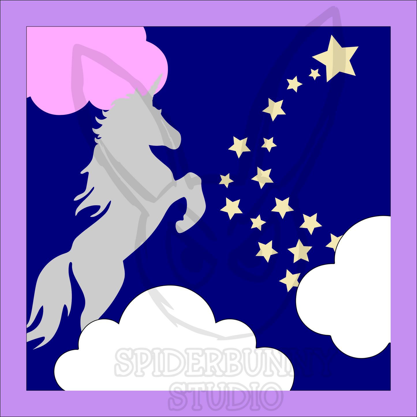 Unicorn in the Clouds