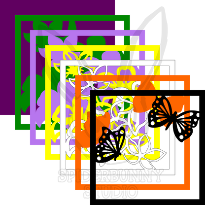 Lilies & Butterflies