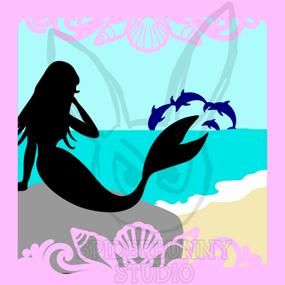 Mermaid on a Rock