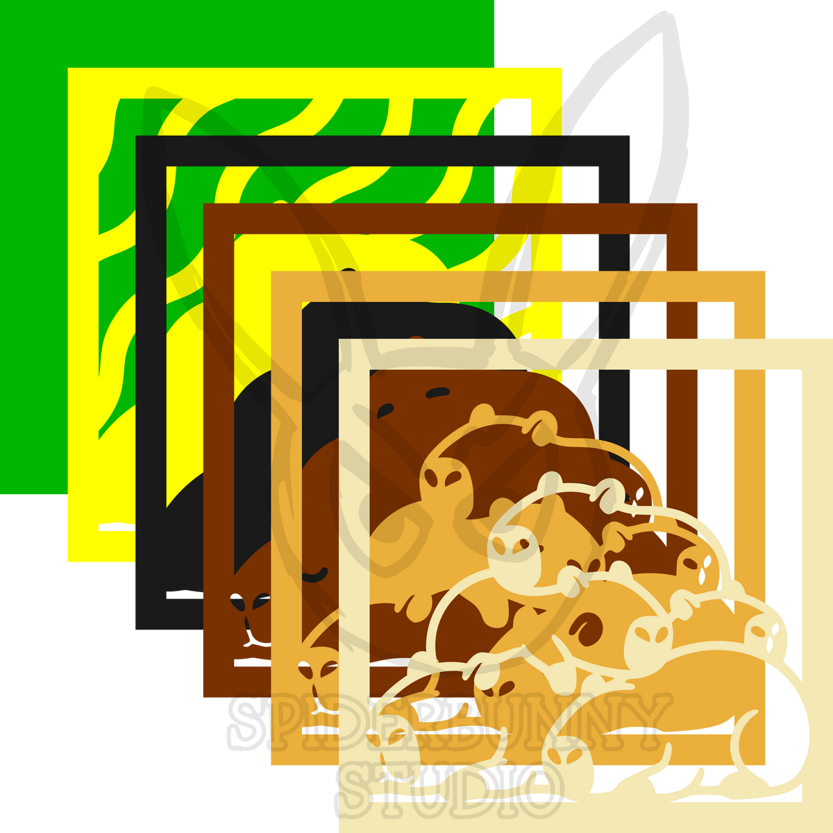 Sleepng Capybaras