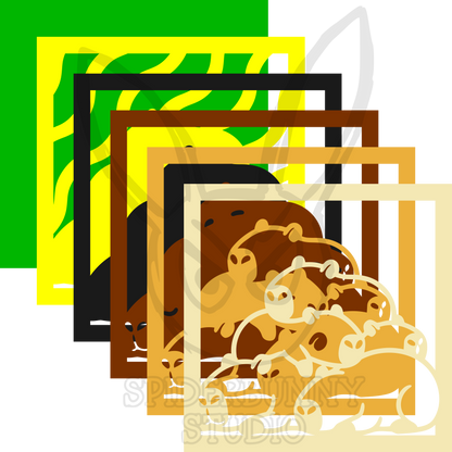 Sleepng Capybaras